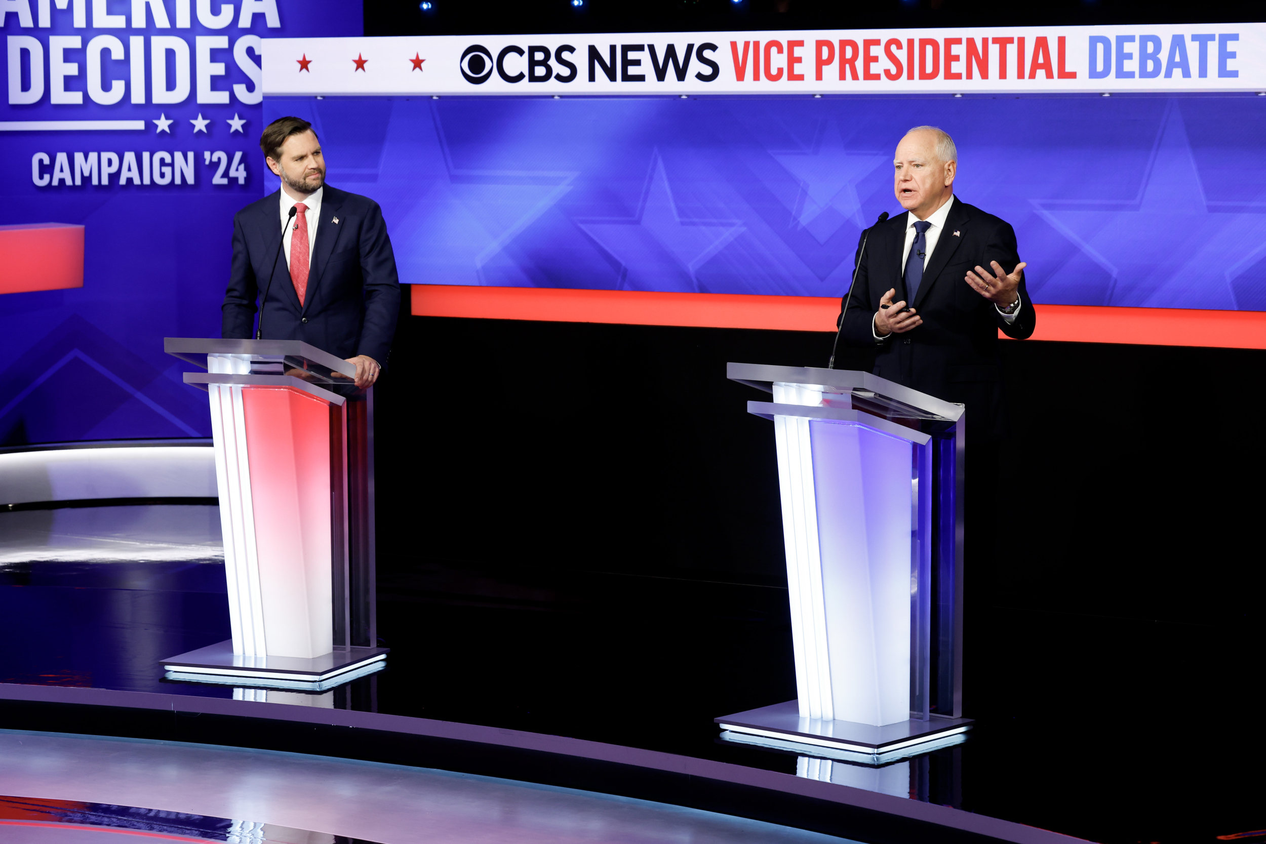 Minnesota Gov. Tim Walz and Ohio Sen. JD Vance took the stage Tuesday night for the only VP debate of the season, Here's what you should know.