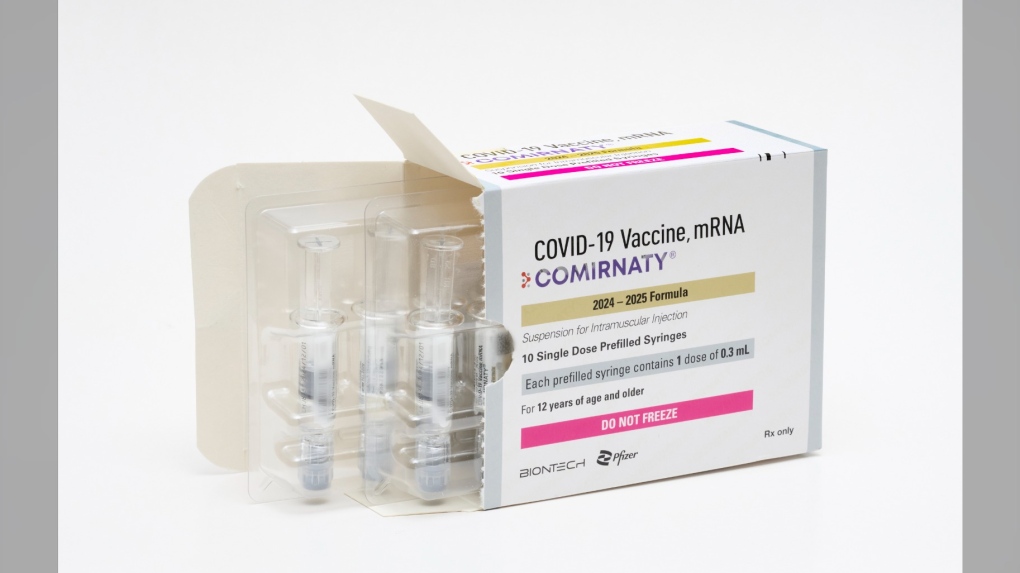 Health Canada approved Pfizer-BioNTech's updated COVID-19 vaccine on Tuesday, marking its third authorization of vaccine formulations that protect against the most recently circulating variants of the virus.