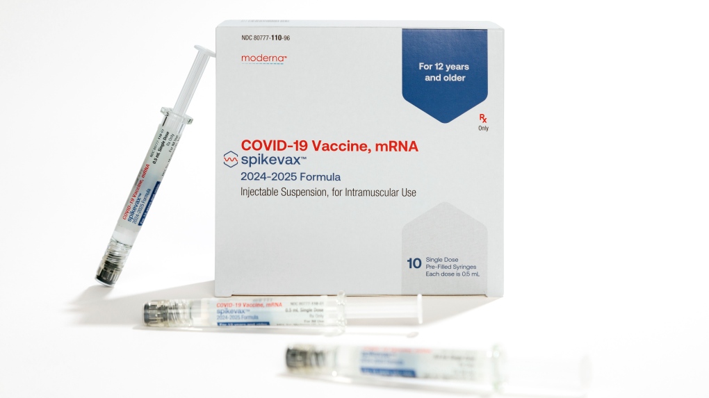Health Canada has authorized Moderna's updated COVID-19 vaccine that protects against currently circulating variants of the virus.