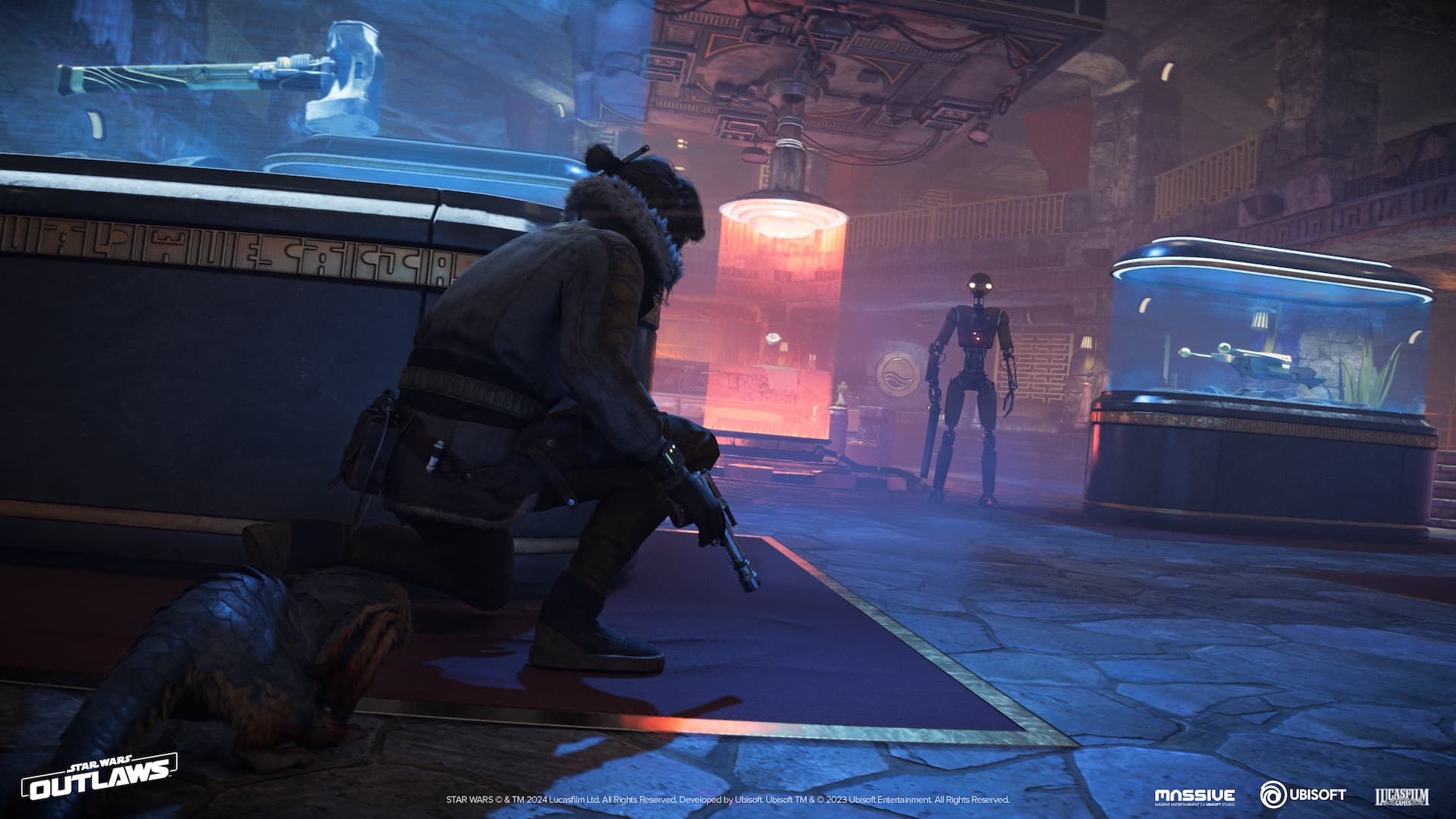 The leader of the Pykes, Gorak, is hiding some secrets in his base in Star Wars Outlaws. It's time to find out what they are.