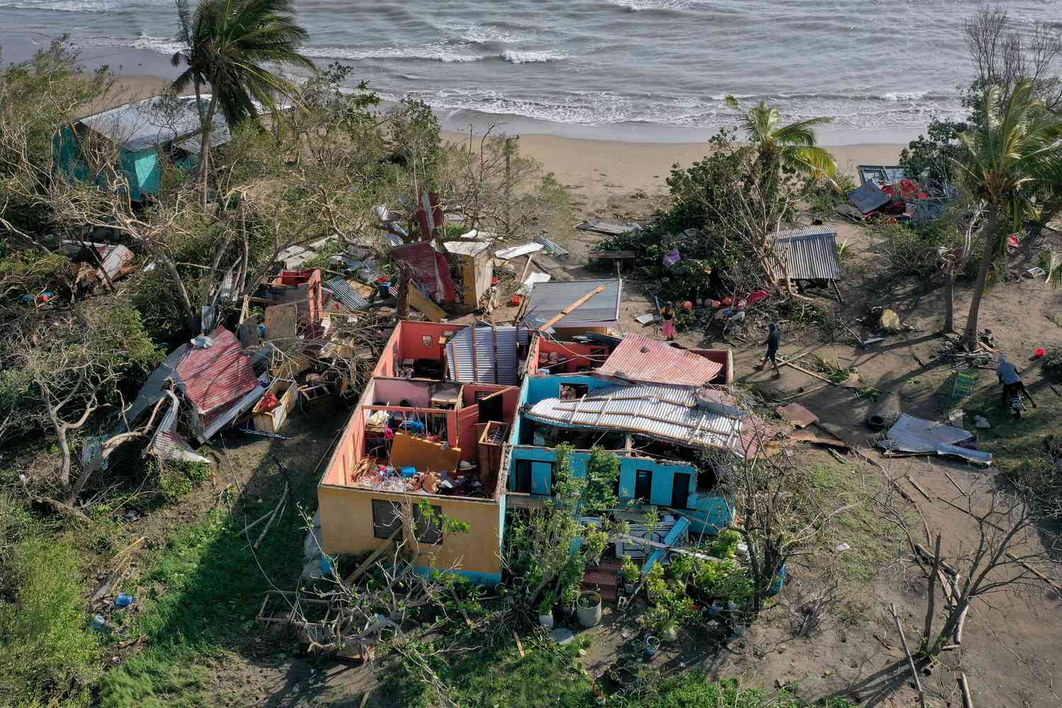Hurricane Beryl hit Texas in the early hours of Monday, July 8, after already killing at least 10 people