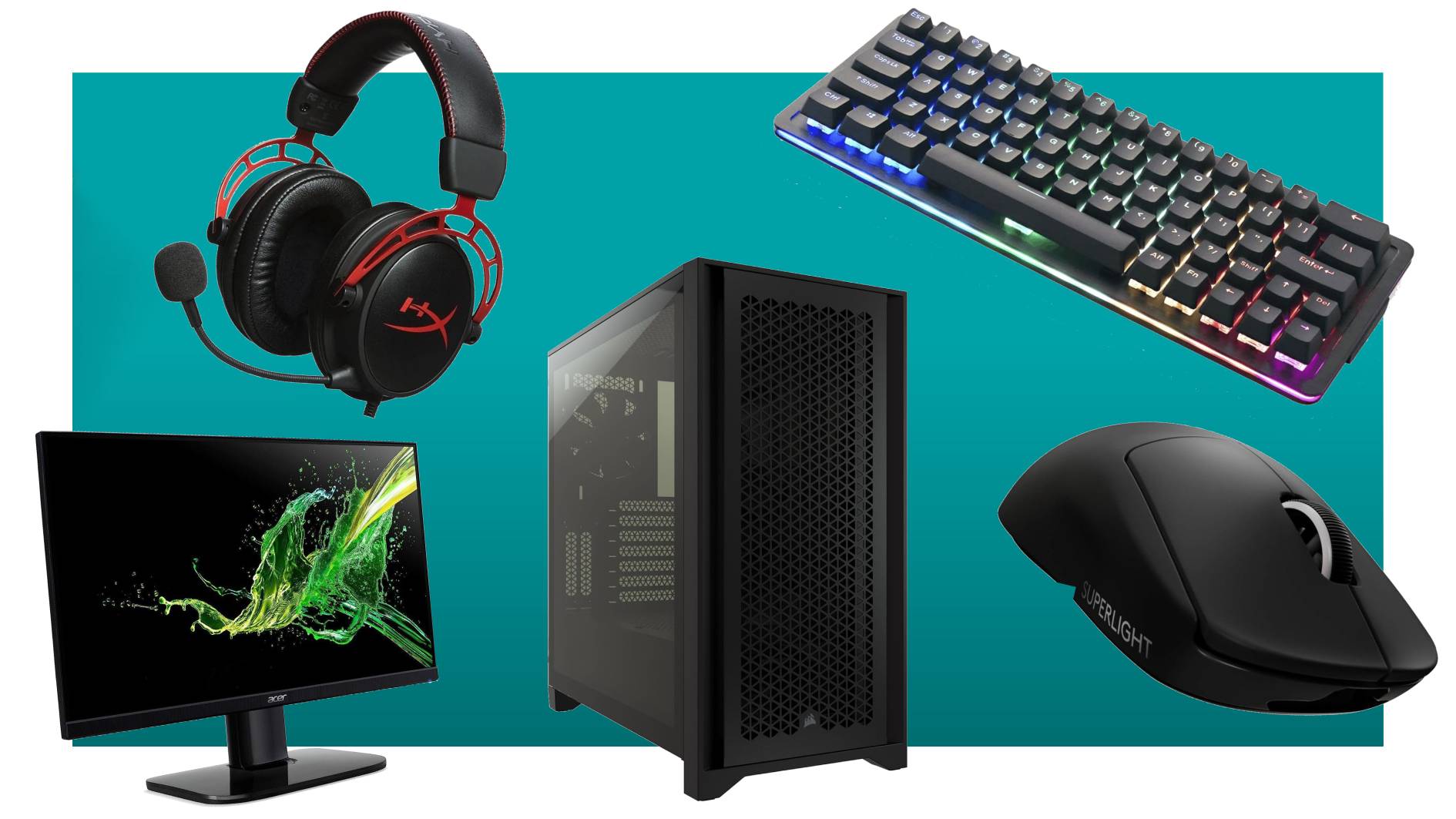 There are plenty of cheap deals here, from mice and headsets to RAM, monitors, and much more.