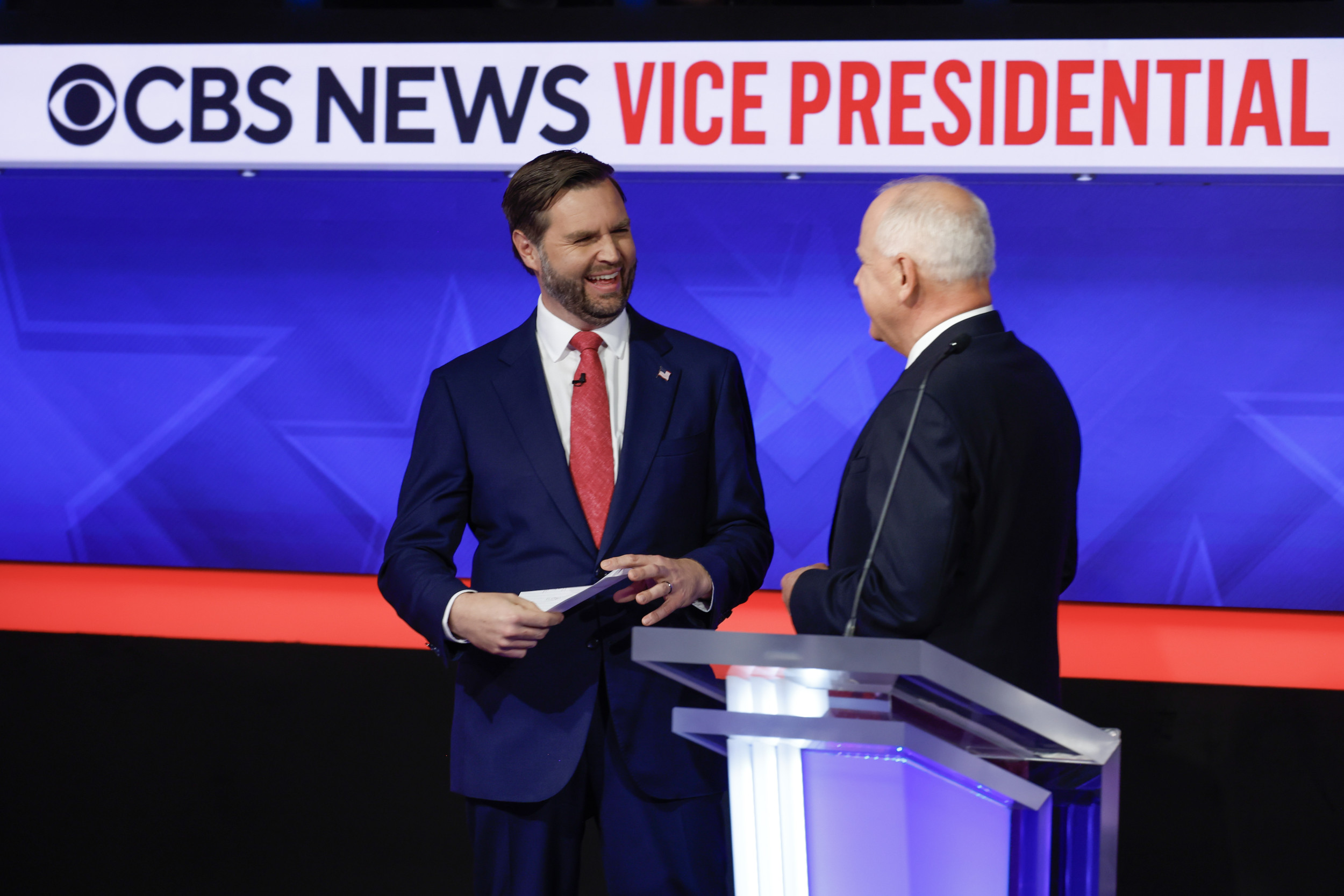 Vance and Walz met for the only vice presidential debate, which featured detailed discussion of policy.